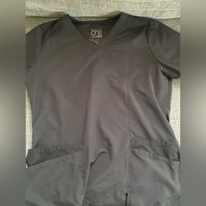 BARCO ONE SCRUBS WOMEN SET BLACK SMALL